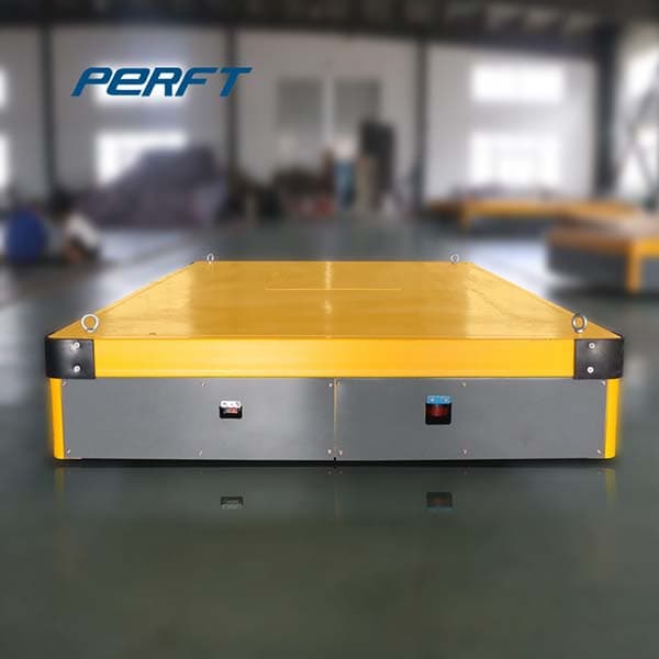 industrial motorized rail cart for injection mold plant 20 tons